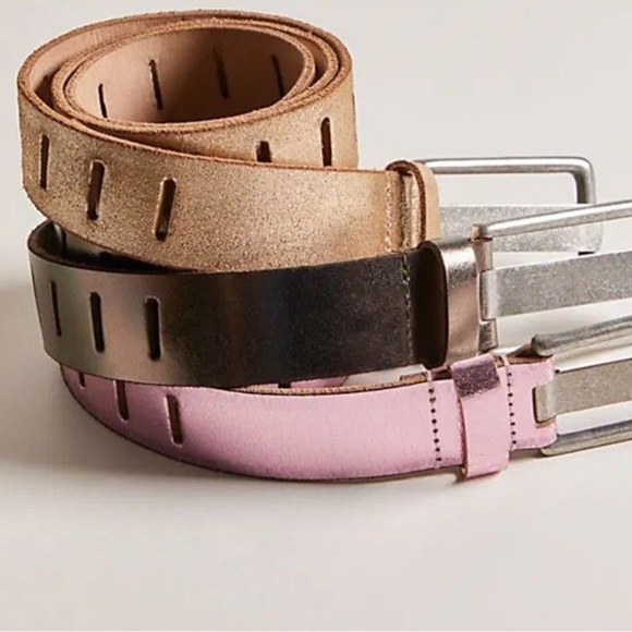 Free People Shimmering Bronze Belt M/L main image 4